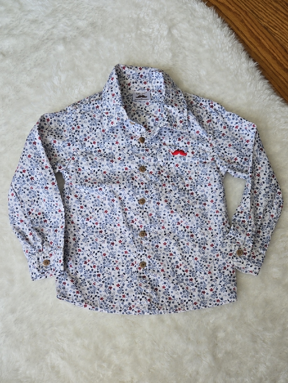 Little Gent Button Down Shirt, Toddler Boy 2T